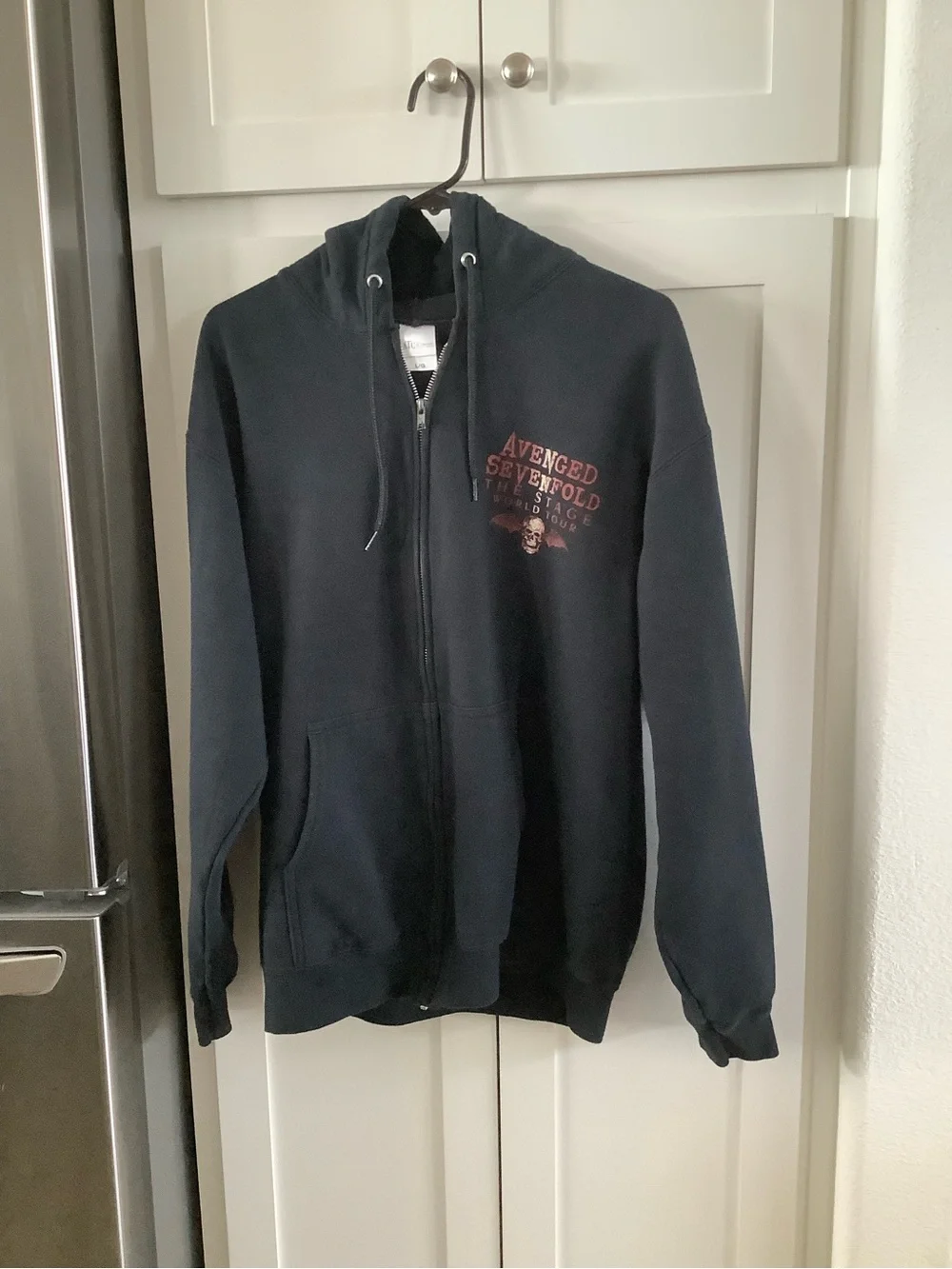 AVENGED SEVENFOLD Band Black Sweatshirt Mens Med. RARE
